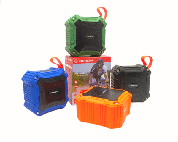 Caixa de Som Bluetooth Portatil Kapbom KA-8512 (SOMENTE NA COR PRETA)