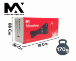 Microfone Dinâmico Profissional Com Fio 1,2 Metros Cabo P10 MaxMidia MAX-31801-5 - Imagem 5