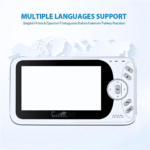 Babá Eletrônica Câmera Portátil Com Monitor Vídeo Colorido Baby Eletromex EL-1808 - Imagem 6