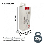 Cabo de dados V8 4.8A 2m Kapbom KAP-380-V8 - Imagem 2