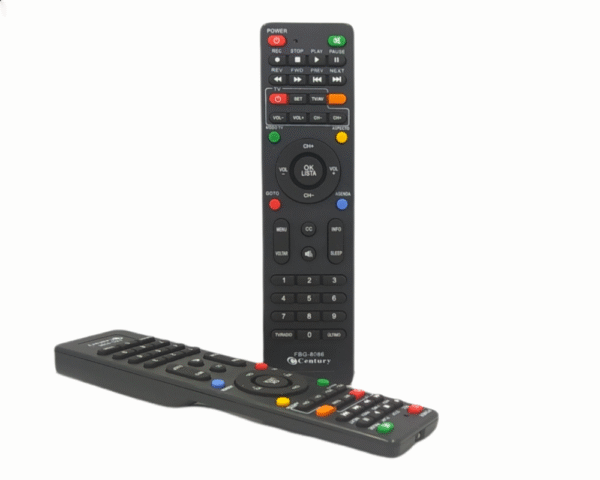 Controle Remoto Compatível Receptor Century Midia Box HDTV FBG-8086