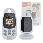 Babá Eletrônica Câmera Portátil Com Monitor Vídeo Colorido Baby Eletromex EL-1809