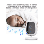Babá Eletrônica Câmera Portátil Com Monitor Vídeo Colorido Baby Eletromex EL-1809 - Imagem 6