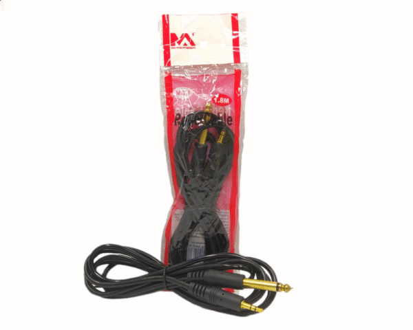 Cabo P2 Auxiliar Audio P2 / P10 1,8 Metros MaxMidia MA-30857-9