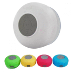 MINI Caixa de Som Bluetooth COLOR À Prova D'agua 5W com Ventosa Kapbom KA-8535 (***DISPONÍVEL SOMENTE 18 VERDE E 18 ROSA) - Imagem 6