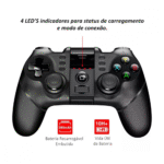 Controle Gamer Celular Joystick Manete Bluetooth Altomex AT-9076 - Imagem 4