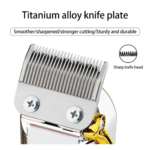 Máquina De Cortar Cabelo Profissional Tela LED Sem Fio Eletro EL-5108 - Imagem 8