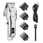 Máquina De Cortar Cabelo Profissional Tela LED Sem Fio Eletro EL-5108 - Imagem 3