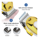 Máquina De Cortar Cabelo Profissional Tela LED Sem Fio Eletro EL-5108 - Imagem 6