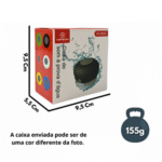 MINI Caixa de Som Bluetooth BLACK À Prova D'agua 5W com Ventosa Kapbom KA-8535 / AL-06 - Imagem 5