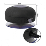 MINI Caixa de Som Bluetooth BLACK À Prova D'agua 5W com Ventosa Kapbom KA-8535 / AL-06 - Imagem 4