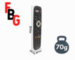 Controle Remoto Compatível Smart TV Philips LCD com botão Netflix e YouTube FBG-8075 - Imagem 4
