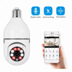 Câmera Segurança IP 360 Lâmpada Wi-fi Visão Noturna Áudio Hd Altomex AL-D890 - Imagem 8