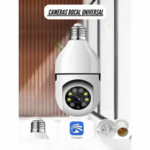 Câmera Segurança IP 360 Lâmpada Wi-fi Visão Noturna Áudio Hd Altomex AL-D890 - Imagem 9