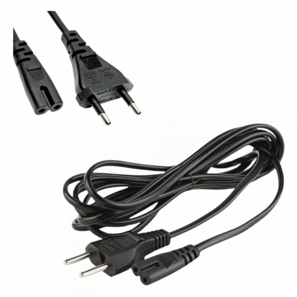 Cabo Bipolar de Energia 2 PINOS para Fonte de Alimentação de 1,5 Metros Exbom 3006