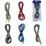 Cabo P2 Auxiliar Áudio P2 X P2 Nylon 1 Metro Kapbom KA-AU01