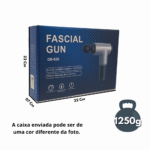 Pistola Massageador Elétrico Muscular Portátil Fascial Gun GB-820 (***DISPONÍVEL 32 PRATA, 09 VERMELHO E 05 AZUL) - Imagem 8