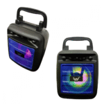 Mini Caixa de Som LED RGB 8W Bluetooth Portátil com Suporte Celular Altomex AL-1028 / AL-1029 - Imagem 3