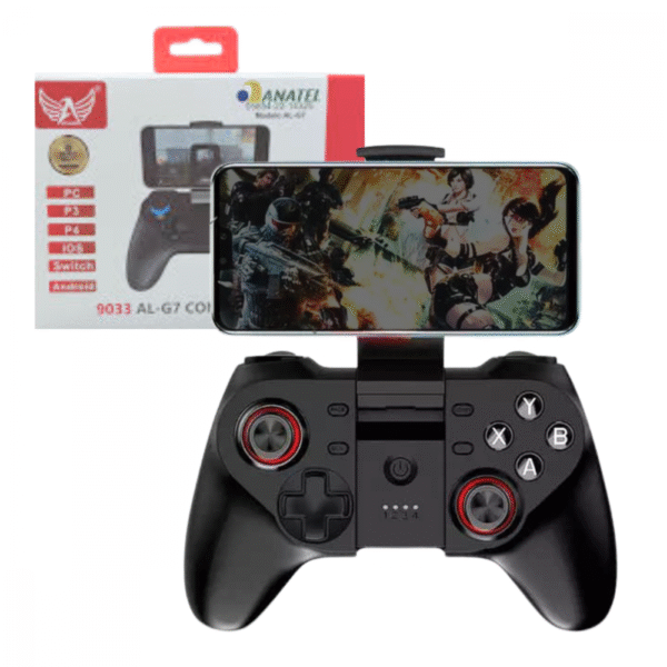 Controle Gamer para Celular Bluetooth Android IOS Altomex AL-G7 / Código IPEGA 9033