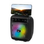 Mini Caixa de Som LED RGB 8W Bluetooth Portátil com Suporte Celular Altomex AL-1028 / AL-1029 - Imagem 5