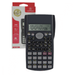 Calculadora Científica 240 Funções Com Capa 10+2 Digitos Kapbom KA-5856