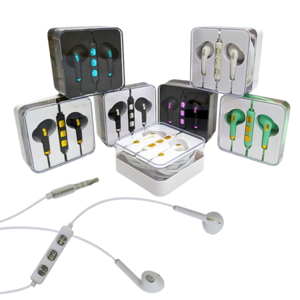 Fone de Ouvido Intra Auricular Com Fio e Controle de Volume Conexão P2 Kapbom KA-723