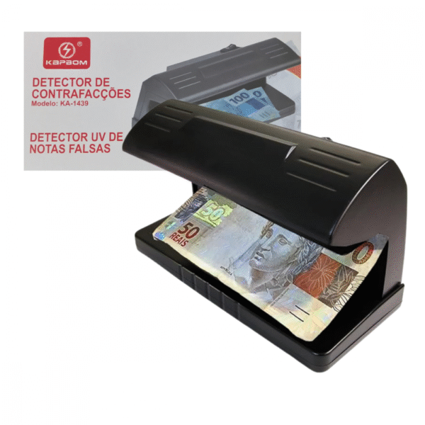 Detector Notas Falsas Luz UV Ultravioleta Kapbom KA-1439