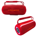 Caixa de Som Bluetooth Portátil À Prova D'agua 20W com Alça BASS LED TWS Kapbom KA-8423 - Imagem 4