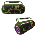 Caixa de Som Bluetooth Portátil À Prova D'agua 20W com Alça BASS LED TWS Kapbom KA-8423 - Imagem 3