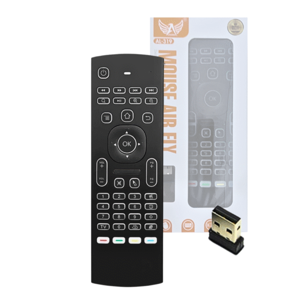 Controle Air Mouse 2.4g Com Sensor Teclado Smart Tv Android Altomex AL-319