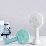 Mini Ventilador Portátil de Mesa Color FS-6 (***DISPONÍVEL SOMENTE VERDE) - Imagem 4