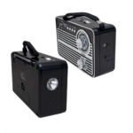 Radio Retrô Portátil Bluetooth com Lanterna KA-8705 / AD-1705 - Imagem 3