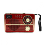 Radio Retrô Portátil Bluetooth com Lanterna KA-8705 / AD-1705 - Imagem 4
