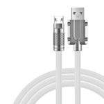 Cabo de dados V8 acabamento em metal e LED Kapbom KA-020-V8 - Imagem 6