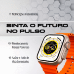 Relógio Inteligente Smartwatch 49mm Series 8 Altomex W68 ULTRA - Imagem 6