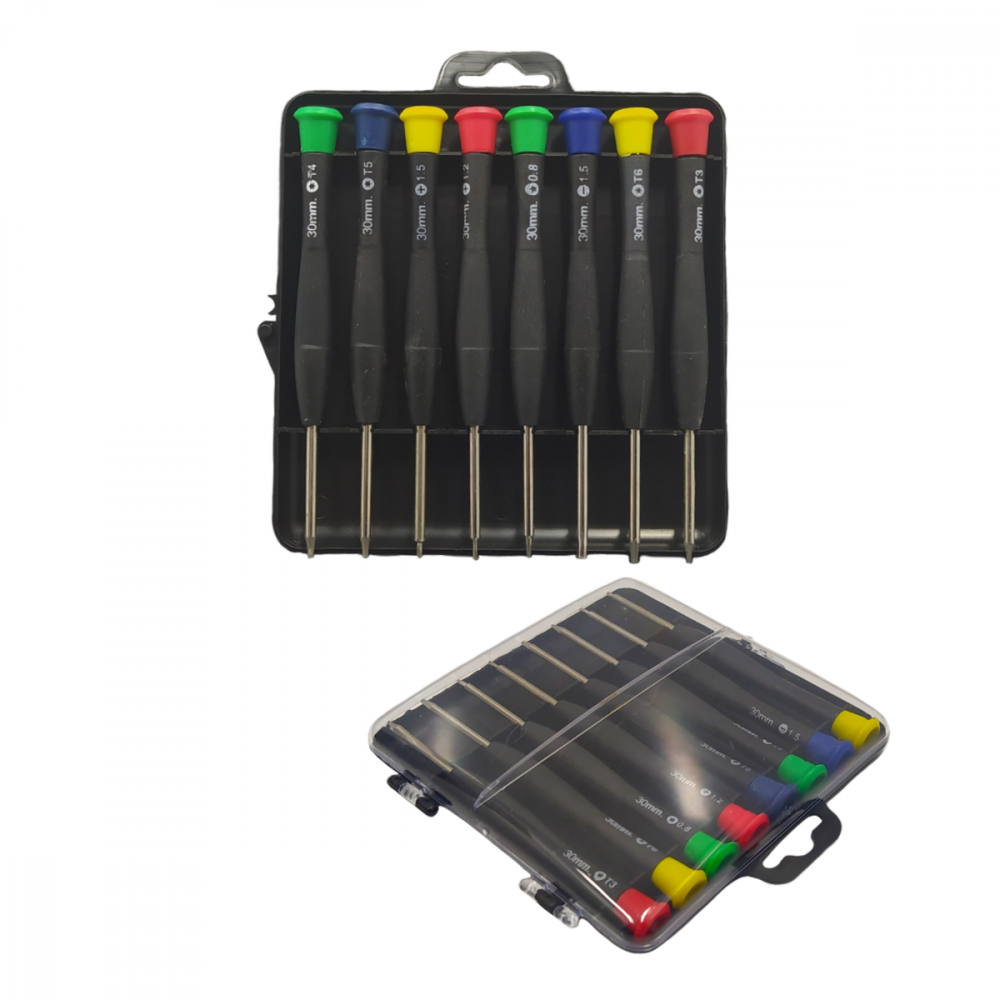 10043008222j63i1kg0f.png Jogo de Chaves Kit Ferramentas Essencial com 8 Peças Exbom 2837 - Imagem 1