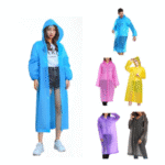 Capa de Chuva COLOR Impermeável Reforçado Reutilizável Com Capuz Tamanho Adulto Unissex Altomex AL-651B