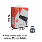 Carregador Veicular TURBO POWER 25 / 01 Porta USB e Cabo V8 Fixo 12V 2.0 CX002-V8 - Imagem 5