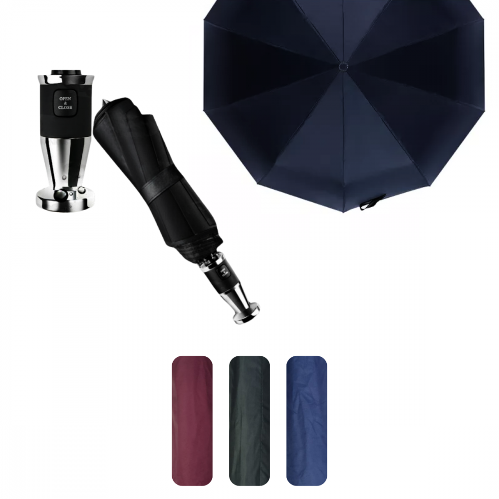 1012151124cfjfg2fi9k.png Guarda Chuva Automático 105 cm Altomex AJ-353 (***DISPONÍVEL SOMENTE AZUL E VERMELHO) - Imagem 1