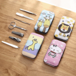 Kit Cortador de Unhas 07 em 1 Conjunto de Manicure Pedicure de Aço Inoxidável Eletromex EL-1551 - Imagem 3