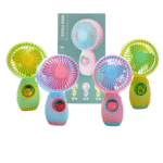 Mini Ventilador Portátil Recarregável de Mesa Frutas Hmaston HQ66-22B