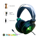 Fone Headset Gamer com Fio e Microfone Ajustável Conexão USB / P2 Kapbom KA-906 - Imagem 5