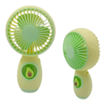 Mini Ventilador Portátil Recarregável de Mesa Frutas Hmaston HQ66-22B - Imagem 5