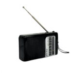 Mini Rádio De Bolso FM/AM/P2 de 2 Bandas Retrô Vertical Pocket Altomex AL-356 - Imagem 4