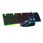 Kit Teclado E Mouse Gamer Semi Mecânico LED RGB Kapbom KA-5880 - Imagem 2