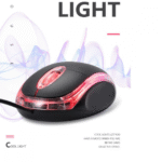 Mouse Óptico USB com LED para PC / Notebook 1000dpi com Fio Exbom MS-9 - Imagem 5