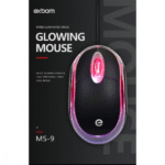 Mouse Óptico USB com LED para PC / Notebook 1000dpi com Fio Exbom MS-9 - Imagem 4