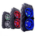 Caixa de Som Bluetooth 5W com Antena e Entrada P10 Altomex AL-1065 (***DISPONÍVEL SOMENTE 02 VERMELHO) - Imagem 2