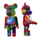Caixa de Som Projetor Galáxia Estrelas Luminária Bluetooth URSO Bearbrick Altomex AL-8111 - Imagem 5