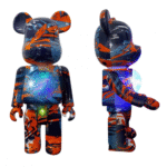 Caixa de Som Projetor Galáxia Estrelas Luminária Bluetooth URSO Bearbrick Altomex AL-8111 - Imagem 6